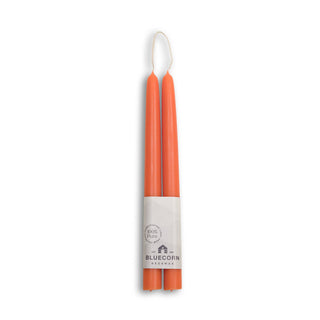 Beeswax Taper Candles – Eco-Friendly, Dripless & Handmade: Apricot / 10"