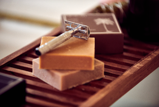 Moisturizing Shave Bar (No Artificial Fragrances or Colors): Lavender & Mint
