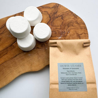 Shower Steamers -5 packs: Eucalyptus & Peppermint / 5 Pack Kraft Paper