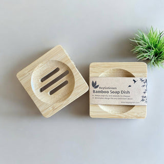 Bamboo Soap Dish: Rectangle