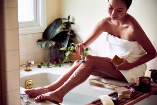 Moisturizing Shave Bar (No Artificial Fragrances or Colors): Unscented