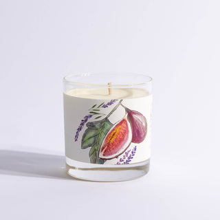 Lavender Fig - Just Bee Candles: 7 oz (up to 40 hrs of clean burning)