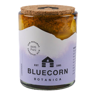 Beeswax Scented Candles with Pure Essential Oils: Tangerine - Geranium / 22 oz