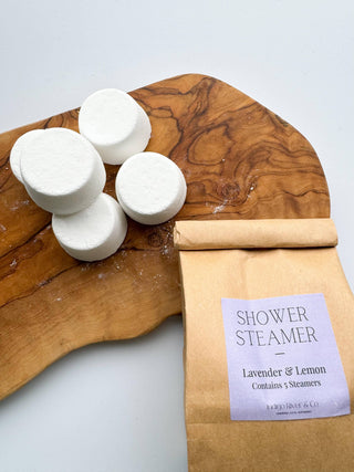 Shower Steamers -5 packs: Eucalyptus & Peppermint / 5 Pack Kraft Paper