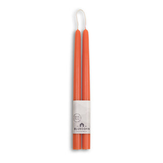 Beeswax Taper Candles – Eco-Friendly, Dripless & Handmade: Apricot / 10"