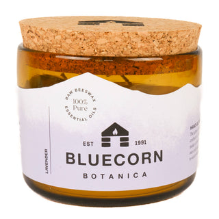 Beeswax Scented Candles with Pure Essential Oils: Eucalyptus - Orange / 8 oz