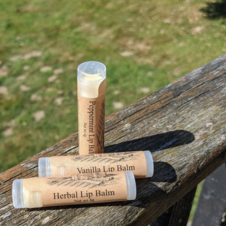 Natural Vanilla Nourishing Lip Balm - Farmstead Naturals
