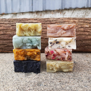 Bulk Unlabeled Naked Soaps - Farmstead Naturals: Fresh Rain