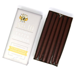 10" Taper Candles - Choose from 39 colors!: Shell White