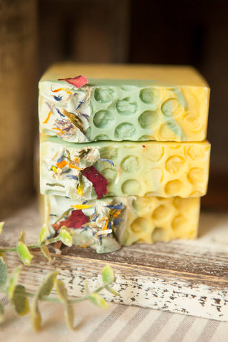 Honeysuckle Artisan Soap, Natural, Premium Fragrance, Lux