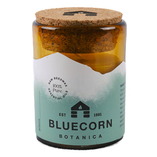 Beeswax Scented Candles with Pure Essential Oils: Eucalyptus - Orange / 8 oz
