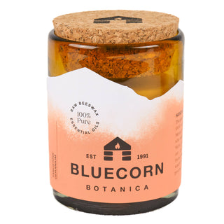 Beeswax Scented Candles with Pure Essential Oils: Tangerine - Geranium / 22 oz