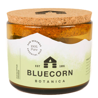 Beeswax Scented Candles with Pure Essential Oils: Tangerine - Geranium / 22 oz