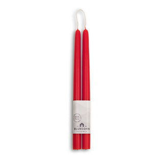 Beeswax Taper Candles – Eco-Friendly, Dripless & Handmade: Apricot / 10"