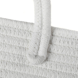 Austin Organic Cotton Rope Storage Basket: Large