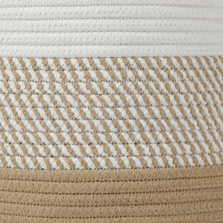 Austin Organic Cotton Rope Storage Basket: Large