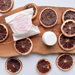 Shower Steamers -  Wrapped Singles: Grapefruit Bergamot & Lime