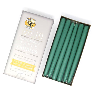 10" Taper Candles - Choose from 39 colors!: Sea Green