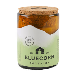 Beeswax Scented Candles with Pure Essential Oils: Eucalyptus - Orange / 8 oz