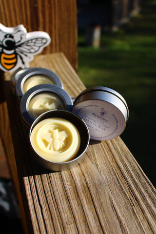 Triple Butter Beeswax Lotion Bar: Natural Chocolate