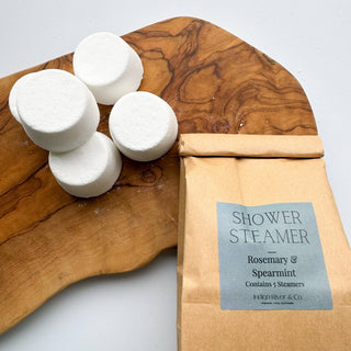 Shower Steamers -5 packs: Eucalyptus & Peppermint / 5 Pack Kraft Paper