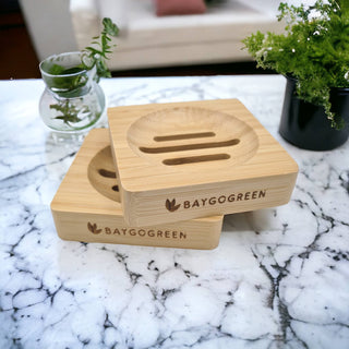 Bamboo Soap Dish: Rectangle
