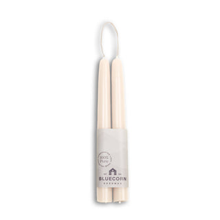 Beeswax Taper Candles – Eco-Friendly, Dripless & Handmade: Apricot / 10"