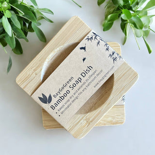 Bamboo Soap Dish: Rectangle