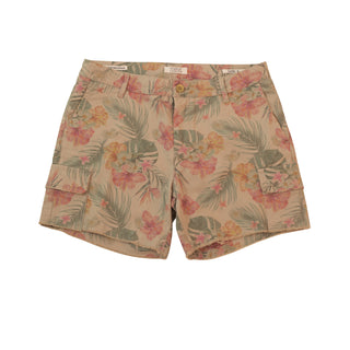 CAPRI PRINTED SHORTS - Simple Laguna (WOMEN'S SHORTS) - light gray - front